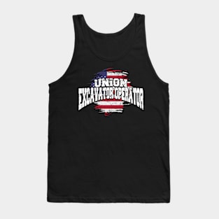 Heavy Equipment Operator Certified Excavator Operator Tank Top